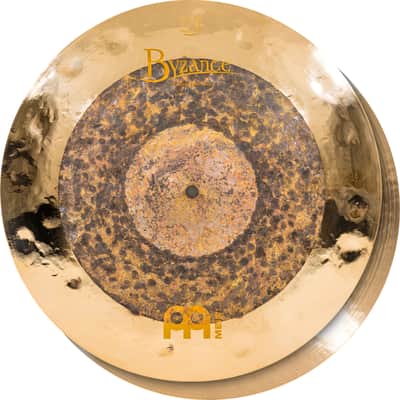 Meinl Byzance Dual HiHat 15", B15DUH, Extra Dry - HiHat image 1