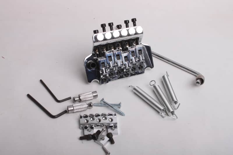 BYO Licensed Floyd Rose Trem Chrome image 1