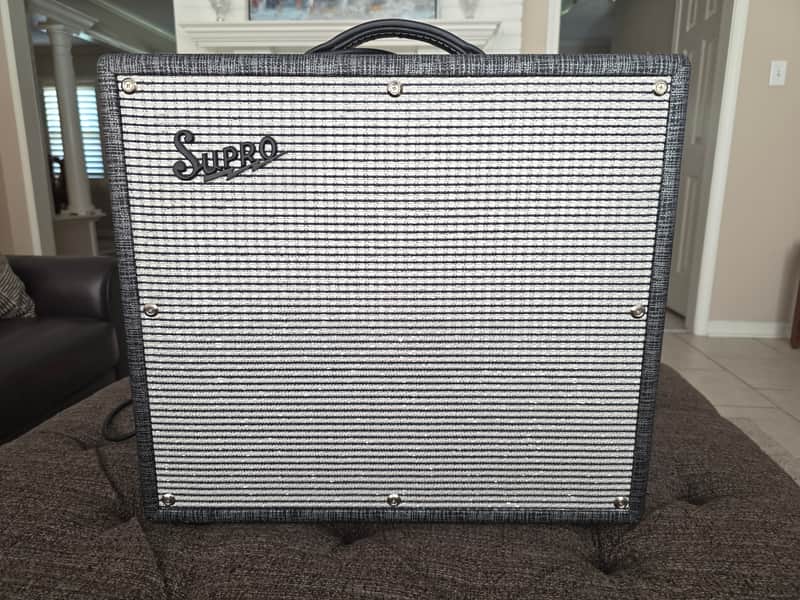Supro 1695T Black Magick 25-Watt 1x12" Guitar Combo 2016 - Present - Black Rhino image 1