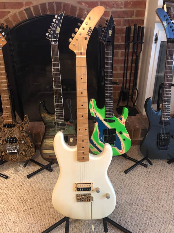 1984 ESP Rare Banana Headstock M-1 image 1