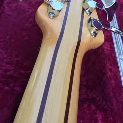 Beautiful Wal MK3 6-String Bass - Shedua Facings, Mahogany core, Indian Ebony fretboard - NICE! image 9