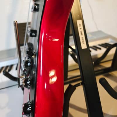 Kramer Pacer Series 1980's 1980's - Candy Apple Red Gloss image 5