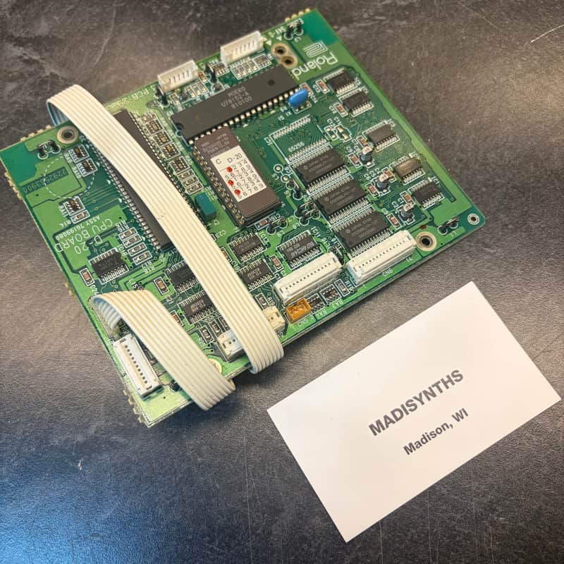 ORIGINAL Roland CPU PCB (22925639) for D-20 image 1