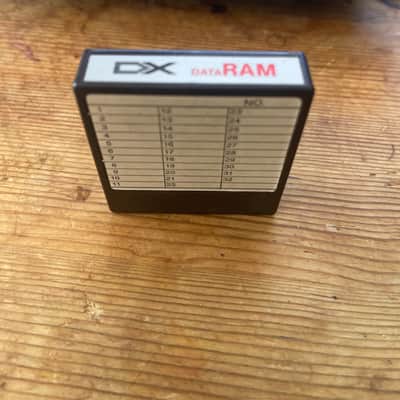 Yamaha DX7 Data RAM Cartridge image 2