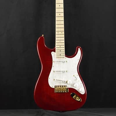 Mint Fender Richie Kotzen Stratocaster Transparent Red Burst Maple Fingerboard image 2