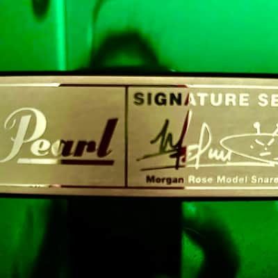 Pearl Morgan Rose Signature 14”x 5” “Alien Freak” Steel Green to black fade image 4