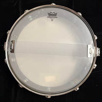 Remo 14” Acousticon SX Piccolo Snare Unknown  - Chrome over wood image 6