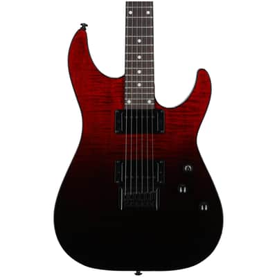 Schecter C1 Standard Electric Guitar, Blood Burst image 4