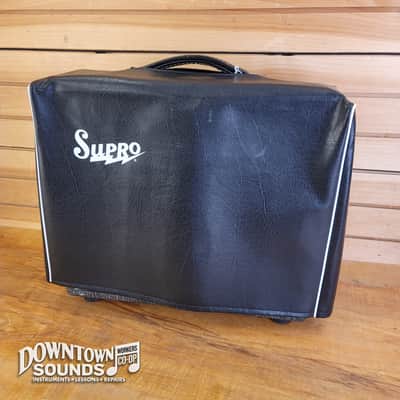 Supro 1610RT Comet 1x10” 14 Watt Combo Amplifier with Supro Two-Button Footswitch, Amp Cover image 8