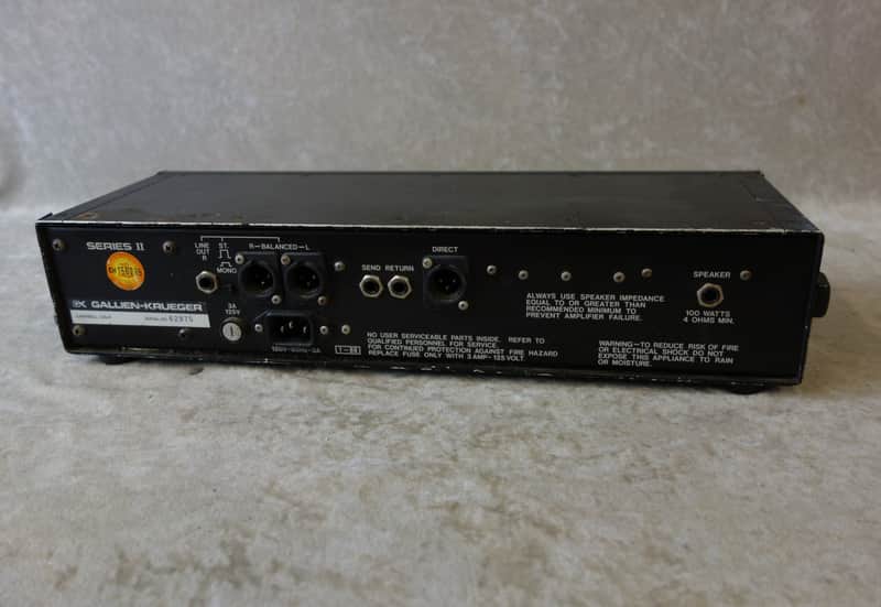 USA Gallien-Krueger GK 200RCB bass amp head | Reverb