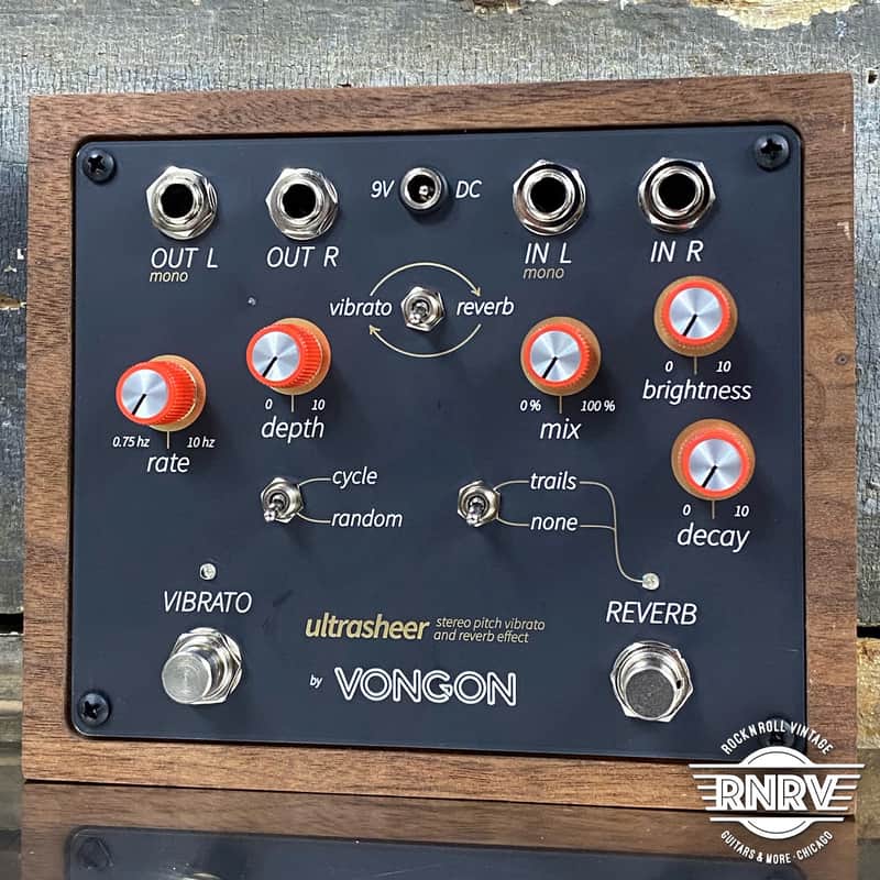 Vongon Ultrasheer Stereo Pitch Vibrato and Reverb Effect image 1