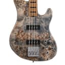 Cort GBMODERN4OPCG | Cort GB Series Modern Bass Guitar, Open Pore, Charcoal Grey. New with Full Warranty!