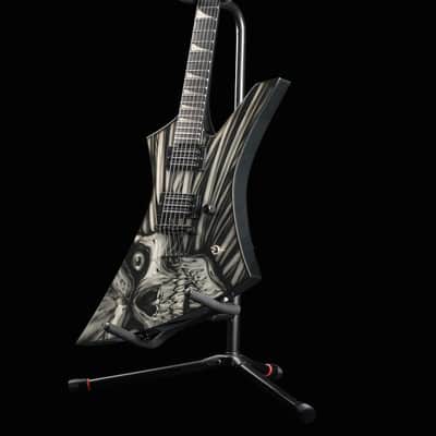 Jackson USA Custom Shop Kelly Mike Learn NAMM Engraved Aluminium Skull ONE OFF wow image 8
