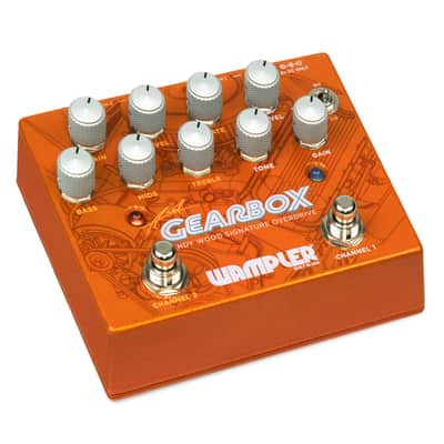 New Wampler Gearbox Andy Wood Signature Dual Overdrive Guitar Effects Pedal image 4