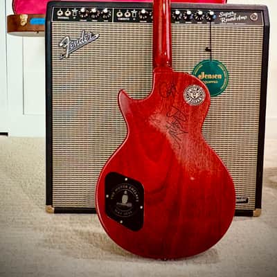 Fundraiser for Veterans!  LAINEY WILSON, JELLY ROLL, CRAIG MORGAN Signed Gibson Custom Shop Murphy Lab 1959 Les Paul Standard (R9) Ultra Light Aged image 9