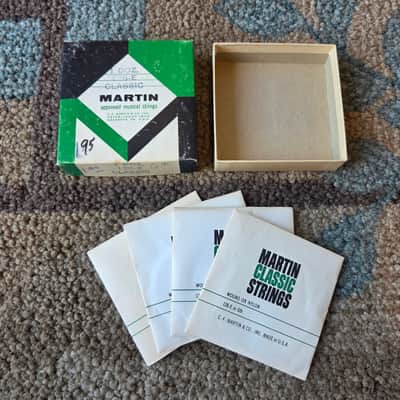 Vintage 1960's Martin String Box! Rare, Original Case Candy! image 3