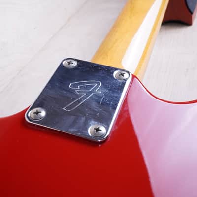 Fender MG-69 Mustang Reissue MIJ 2010 Red Matching Headstock Japan w/ Bag image 12