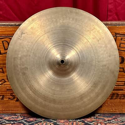 15" Zildjian A 1950s Small Stamp Hi-Hat Cymbal Pair 906g/948g *Video Demo* image 9