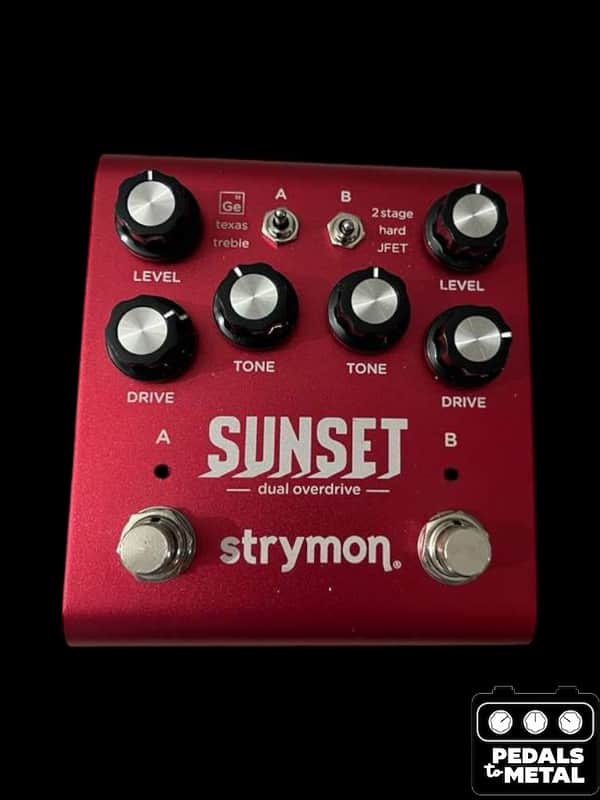 Strymon Sunset Dual Overdrive 2017 - Present - Red - X17661 image 1