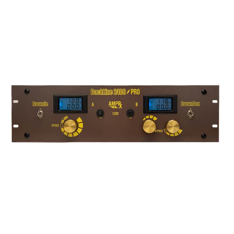 AmpRx Backline 2400 Pro Tube Amplifier Input Voltage Attenuator Rackmount Pre-Order image 1