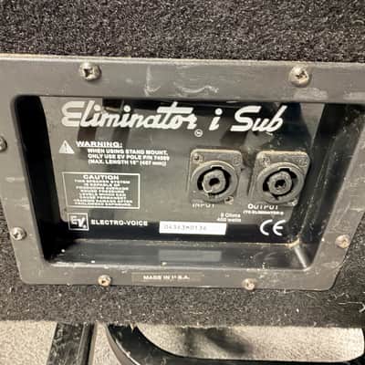 Electro-Voice Eliminator i Sub 18" Passive PA Subwoofer USA Made EV DL18MT Bass Cabinet Late 1990s to Early 2000s image 3