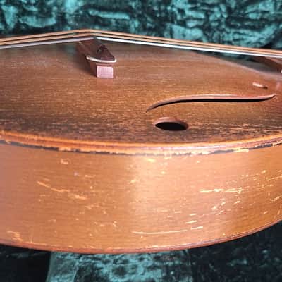 Vintage Strad-o-lin A Style Mandolin 1940's - Dark Tobacco Sunburst image 14
