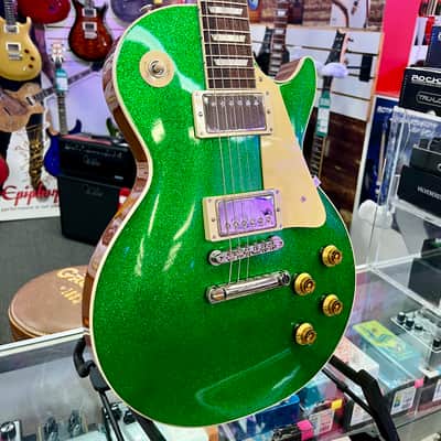 Gibson Custom Shop Wildwood Spec 1957 Les Paul Standard, Green Sparkle with Case image 4