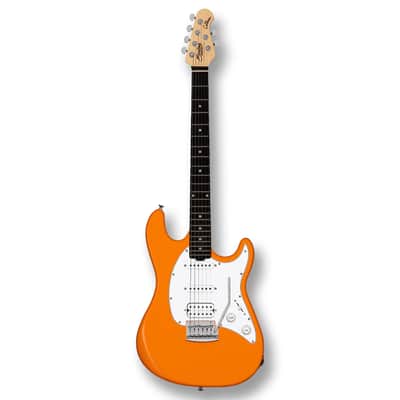 Sterling By Music Man | Cutlass CT20HSS Electric Guitar | Sunrise Orange image 2