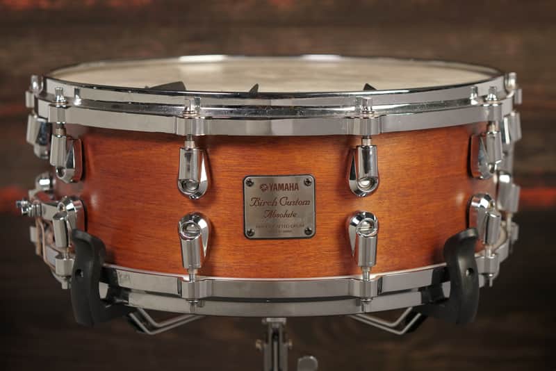 Yamaha 5x14" Birch Custom Absolute Snare Drum - Vintage Natural - Owned by Al Foster image 1