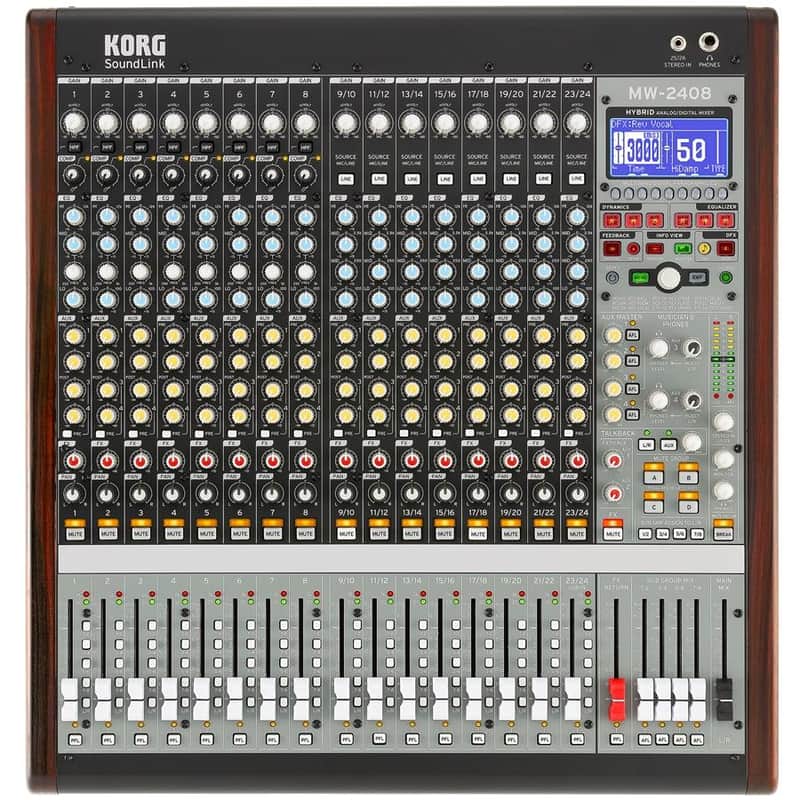 Korg MW2408 SoundLink 24-Channel 8-Bus Mixer image 1