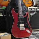 Fender Japan Exclusive Series Aerodyne II Medium Scale Stratocaster HSS 2015 - Candy Apple Red - Monty's Pickup Mod