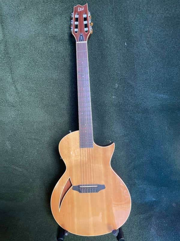 ESP LTD TL-6N 2021 Nylon Thinline Guitar image 1