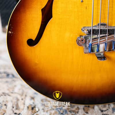 Gibson EB-2 1967 - Sunburst image 5