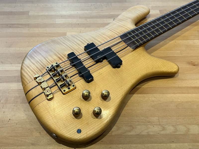 warwick Streamer Stage I 1992 - Natural (Waxed) + Case image 1