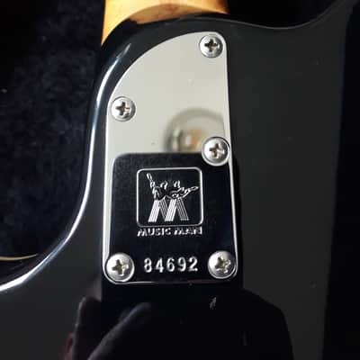 Rare Ernie Ball Music Man (EBMM) Van Halen EVH VanHalen Signature 1994 Black Quilt image 6