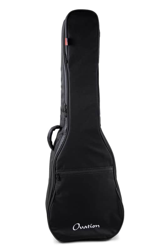 Ovation Bass Guitar Gig Bag – High-Density Foam Padding w/ Back Strap - Black image 1