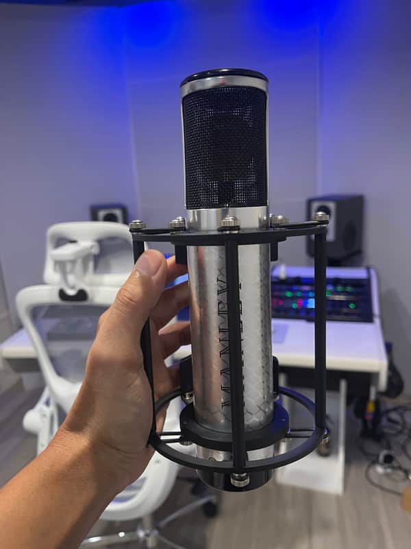 Manley Labs Reference Silver Tube Condenser Microphone 2010s - Silver image 1
