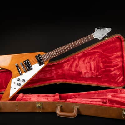 2023 Gibson Flying V - Antique Natural | USA BurstBucker Humbucker Pickups 2.9kg | OHSC image 2