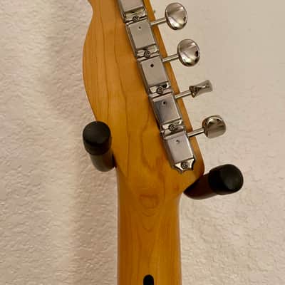 Partscaster Tele 2 Piece Alder Body One Piece Maple Neck Made with High End Parts 2026 - Walnut image 22