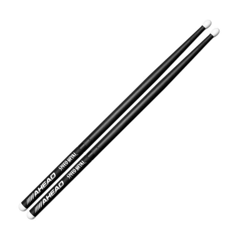 Ahead JJ1 Speed Metal Nylon Tip Drum Sticks (Pair) image 1