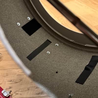Vintage Rogers Fullerton 14x22 Bass Drum in Blue Strata (Rm4) image 7