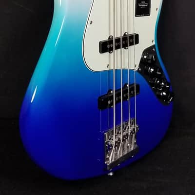 Immagine Fender Player Plus Active Jazz Bass, Belair Blue, With Gig Bag - 4