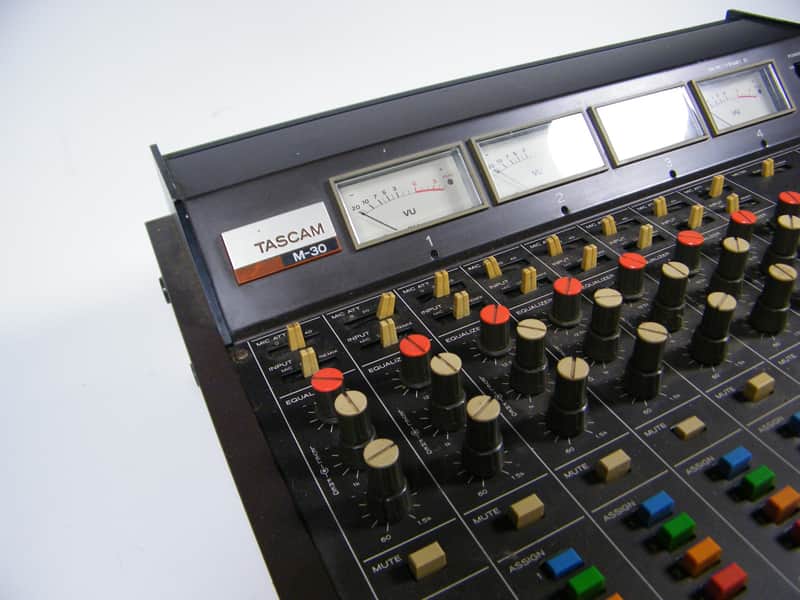 Tascam M-30 8 Channel Mixer w/ Submix | Reverb