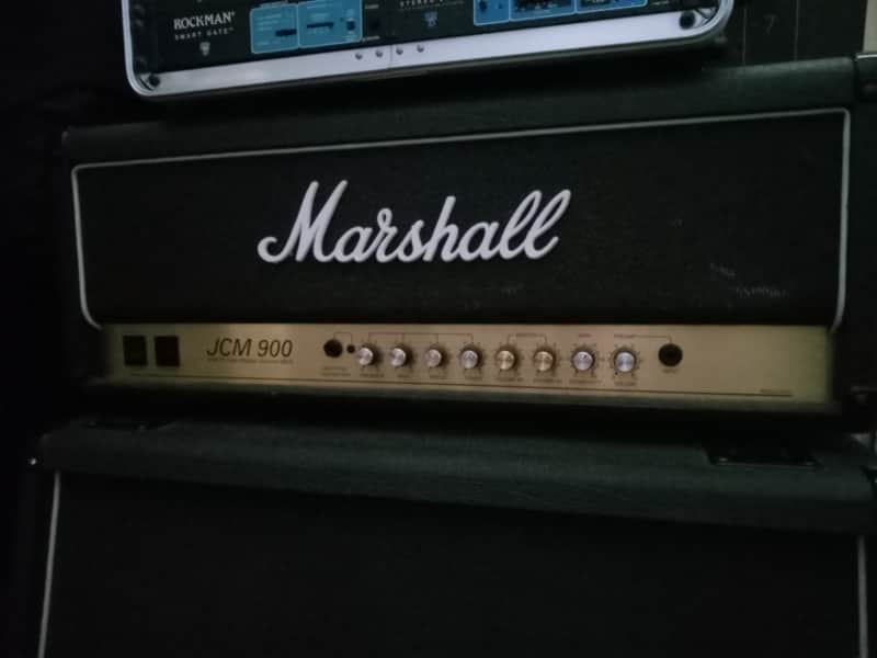 Marshall JCM 900 Model 2500 50-Watt Hi Gain Master Volume MkIII Head 1990s - Black image 1