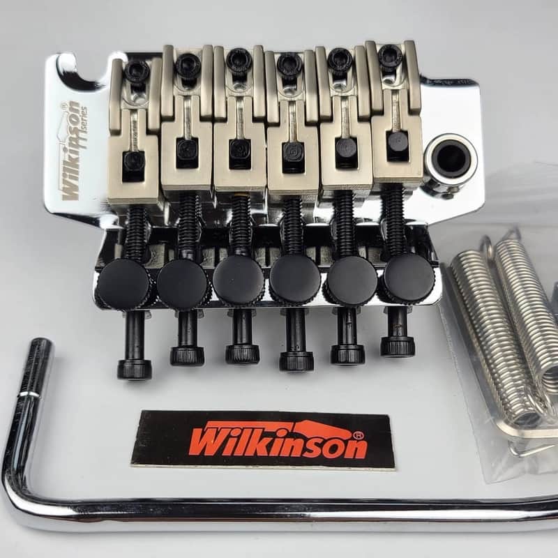 Wilkinson electric guitar double tremolo bridge image 1