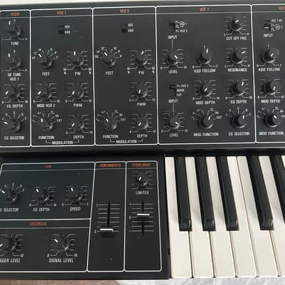 Yamaha CS-30 Monophonic Synthesizer 1977 - 1980 - Black image 4