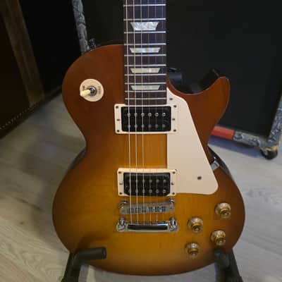 Gibson Les Paul '50s Tribute Vintage Satin Honey Iced Tea Burst image 6