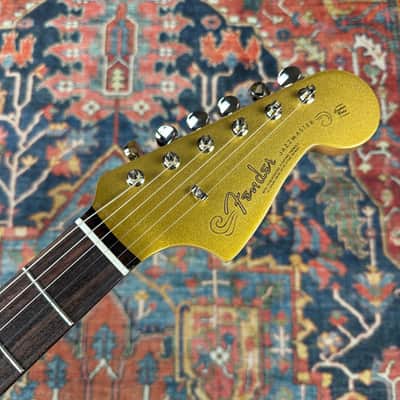 NEW Fender FSR Traditional II 60’s Jazzmaster Ishibashi Music Exclusive - Mystic Aztec Gold image 4