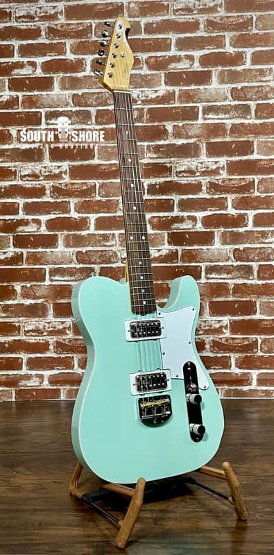 Elliott Guitars Halocaster Custom Surf Green w/ E-Tron Pickups NEW (Authorized Dealer) image 1