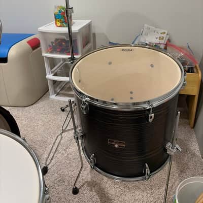 Tama Imperialstar IE52C 5-piece Complete Drum Set with Snare Drum and Meinl Cymbals - Black Oak Wrap 2025 image 3